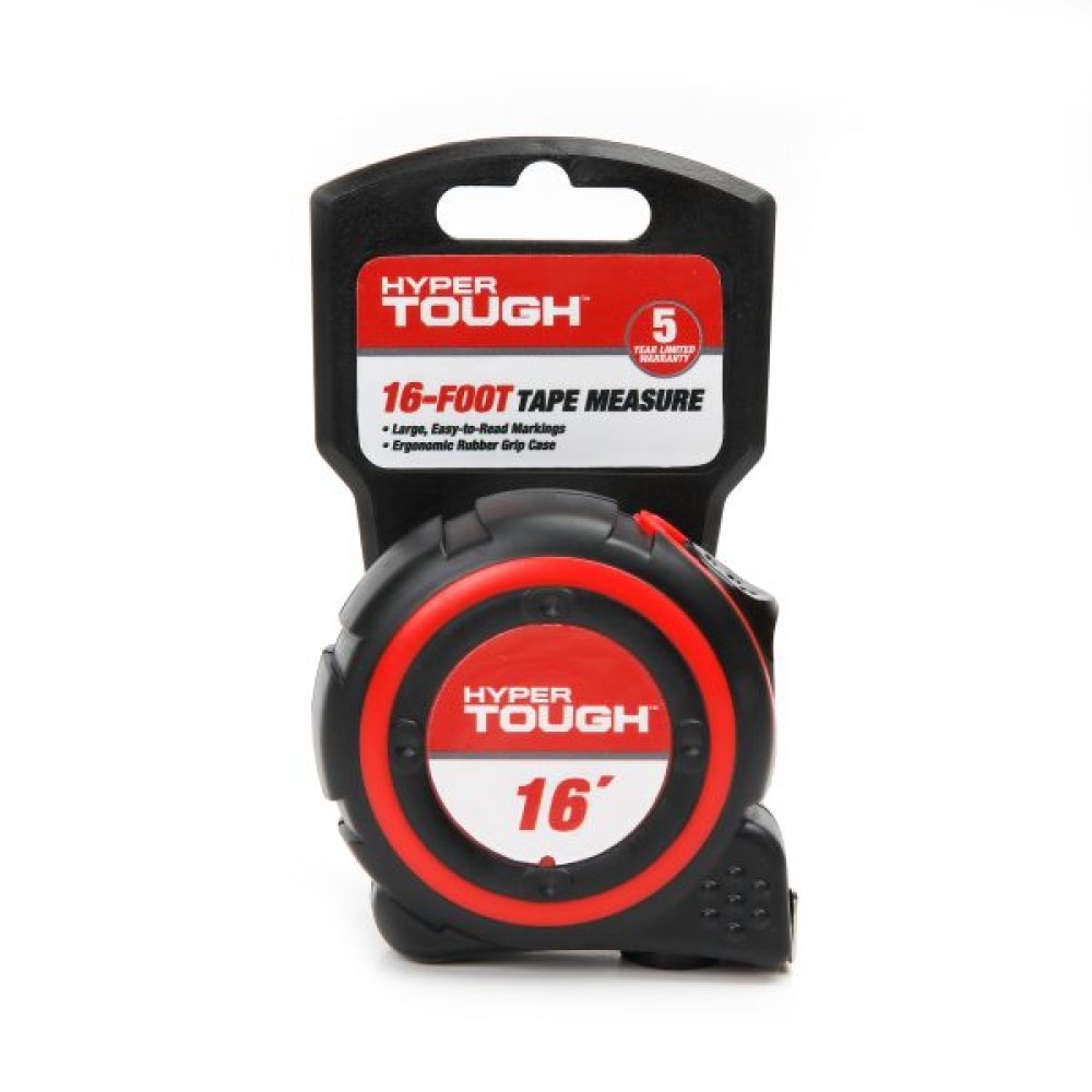 Hyper Tough 30' Wide Blade Steel Tape Measure